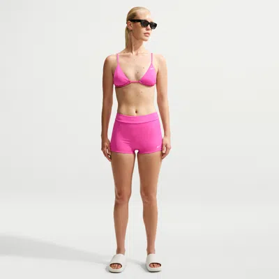 Nike Women's Swim Effortless Essential Kickshort In Pink