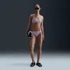 Nike Women's Swim Essential Hipster Bikini Bottom In Purple