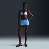 Nike Women's Swim Essential Kick Shorts In Blue