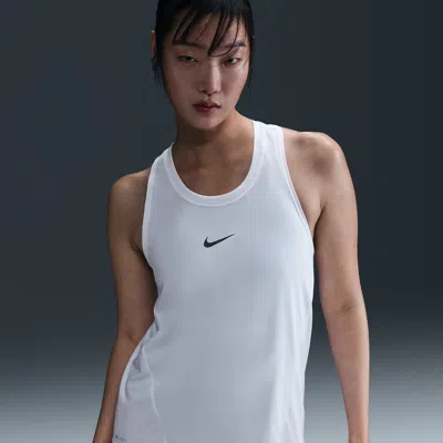 Nike Women's Swim Essential Tank Top In White