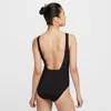 Nike Women's Swim Essential U-back One-piece Swimsuit In Black