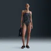 Nike Women's Swim Hydrastrong Racerback One-piece In Black