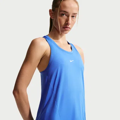Nike Women's Swim Hydroguard Dri-fit Uv Tank Top In Blue