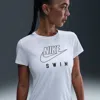 Nike Women's Swim Swoosh Hydroguard Short-sleeve Top