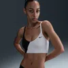 Nike Women's Swim V-neck Midkini In Black