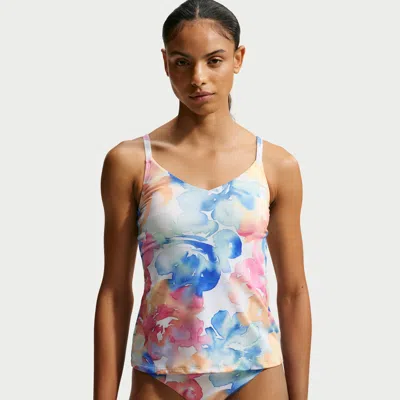 Nike Women's Swim V-neck Tank Topini In Multi