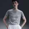 Nike Women's Swoosh Cheer T-shirt In Grey