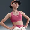 Nike Kids' Women's Swoosh Girls' Sports Bra In Pink