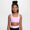 Nike Kids' Women's Swoosh Girls' Sports Bra In Purple