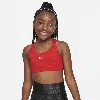 Nike Kids' Women's Swoosh Girls' Sports Bra In Red