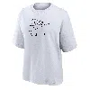 Nike Women's Swoosh Lacrosse Boxy T-shirt In White