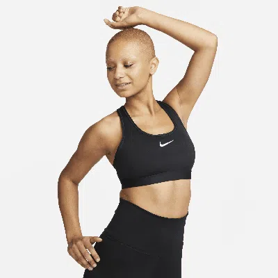 NIKE WOMEN'S SWOOSH MEDIUM SUPPORT PADDED SPORTS BRA,1012477789