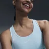Nike Women's Swoosh Medium Support Padded Sports Bra In Blue
