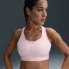 Nike Women's Swoosh  Support Padded Sports Bra In Pink