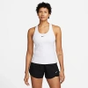 Nike Women's Swoosh Medium-support Padded Sports Bra Tank Top In White/stone Mauve/black