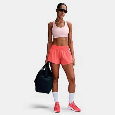 Nike Women's Swoosh Medium Support Sports Bra In Black