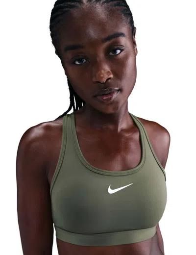 Nike Women's Swoosh Medium Support Sports Bra In Multi