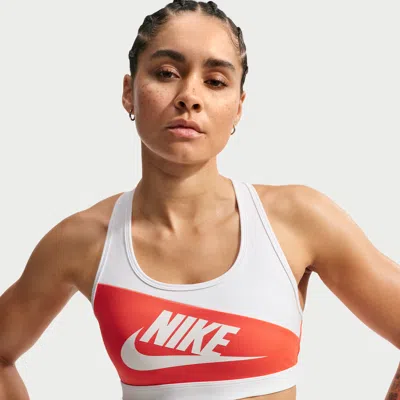 Nike Women's Swoosh Medium-support Padded Sports Bra In Multi