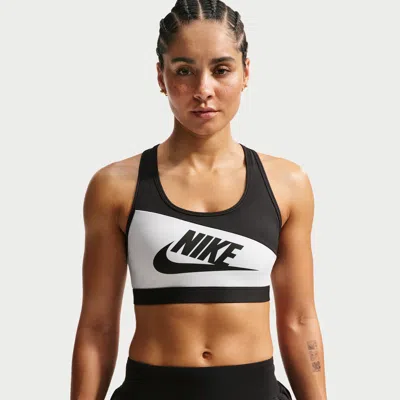Nike Women's Swoosh Medium-support Padded Sports Bra In Multi