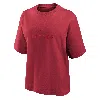 Nike Women's Swoosh Soccer Boxy T-shirt In Red