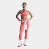 Nike Women's Swoosh Medium Support Sports Bra In Magic Ember/white