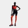 Nike Women's Swoosh Medium Support Sports Bra In University Red/white