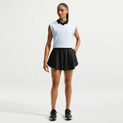 Nike Women's Tailored Performance Dri-fit Golf Shorts In Black