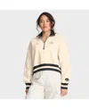Nike Tan West Virginia Mountaineers Legacy Half-zip Sweatshirt In Neutral
