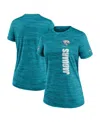 Nike Women's Teal Jacksonville Jaguars Velocity Performance T-shirt In Teal