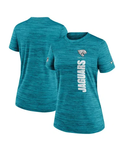 Nike Women's Teal Jacksonville Jaguars Velocity Performance T-shirt