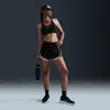 Nike Women's Tempo Dri-fit Mid-rise Brief-lined Running Shorts In Black
