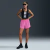 Nike Plus Size One Dri-fit Shorts In Pink