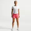 Nike Women's Tempo Dri-fit Mid-rise Brief-lined Running Shorts In Pink