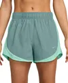 Nike Women's Tempo Dri-fit Mid Rise Running Shorts In Green
