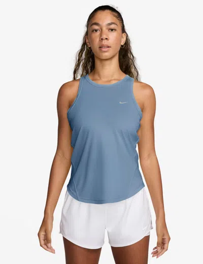 Nike Women's Tempo Dri-fit Running Tank Top In Blue