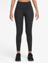 Nike Women's Tempo Flash High Waisted 7/8 Running Leggings In Black