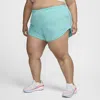 Nike Women's Tempo Running Shorts (plus Size) In Green