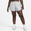 Nike Women's Tempo Running Shorts (plus Size) In Wolf Grey,wolf Grey