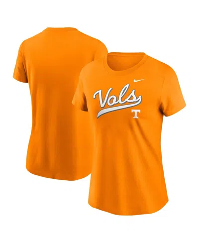 Nike Women's Tennessee Orange Tennessee Volunteers Local Script T-shirt