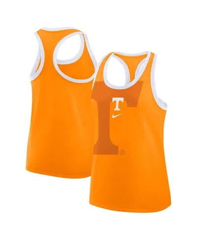 Nike Women's Tennessee Orange Tennessee Volunteers Primetime Racerback Tri-blend Tank Top