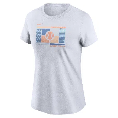 Nike Women's Tennis Short-sleeve T-shirt In White