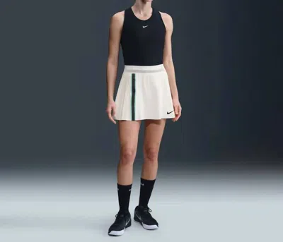 Nike Women's Tennis Skirt In White In Multi