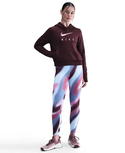 Nike Women's Therma-fit Hoodie In Burgundy