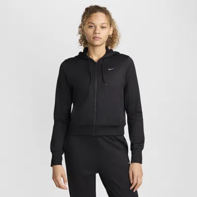 Nike Women's Therma-fit One Full-zip Hoodie In Black