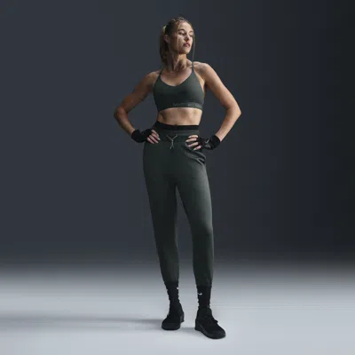 Nike Women's Therma-fit One High-waisted 7/8 Jogger Pants In Green