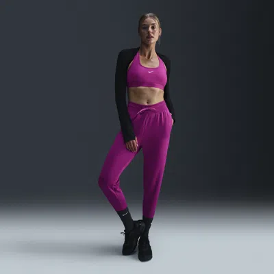 Nike Women's Therma-fit One High-waisted 7/8 Jogger Pants In Purple