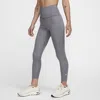 Nike Women's Therma-fit One High-waisted 7/8 Leggings In Grey