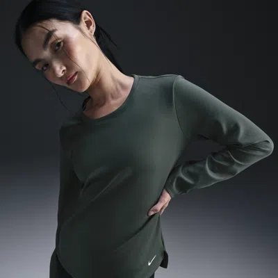 Nike Women's Therma-fit One Long-sleeve Top In Vintg,whit