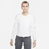 Nike Women's Therma-fit One Long-sleeve Top In White