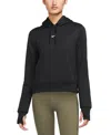 Nike Therma-fit One Pullover Hoodie In Black,white